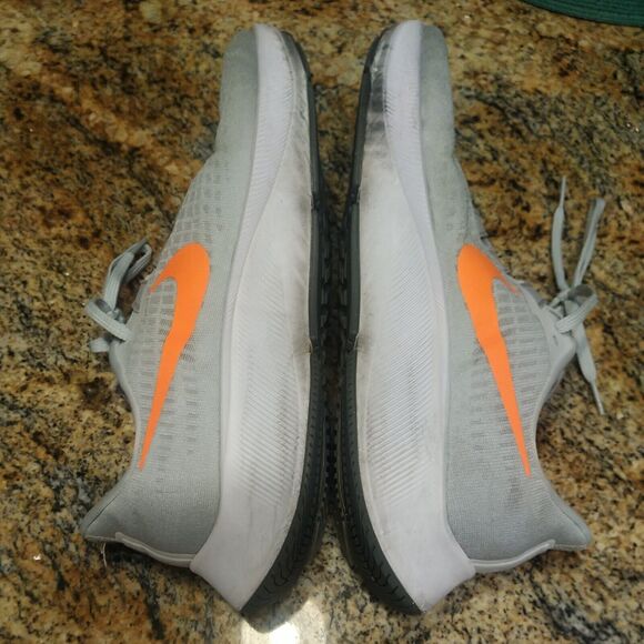 Nike Mens Air Zoom Pegasus 37 BQ9646-012 Gray Running Shoes Sneakers Size 11.5 main image 9